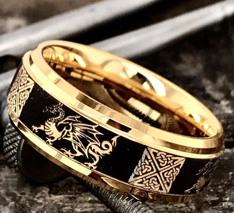 Gold Dragon Ring